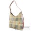 BURBERRY チェック柄 ショルダーバッグ PVC レディース 【中古】【バーバリー】