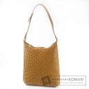 LOUIS VUITTON ネッシー エキゾチックレザー ショルダーバッグ オーストリッチ レディース 【中古】【ルイ・ヴィトン】