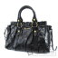 MIUMIU ロゴマーク ショルダーバッグ レザー レディース 【中古】【ミュウミュウ】