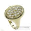 0.5ct ダイヤモンド リング・指輪 K18イエローゴールド 6.5g レディース 【中古】