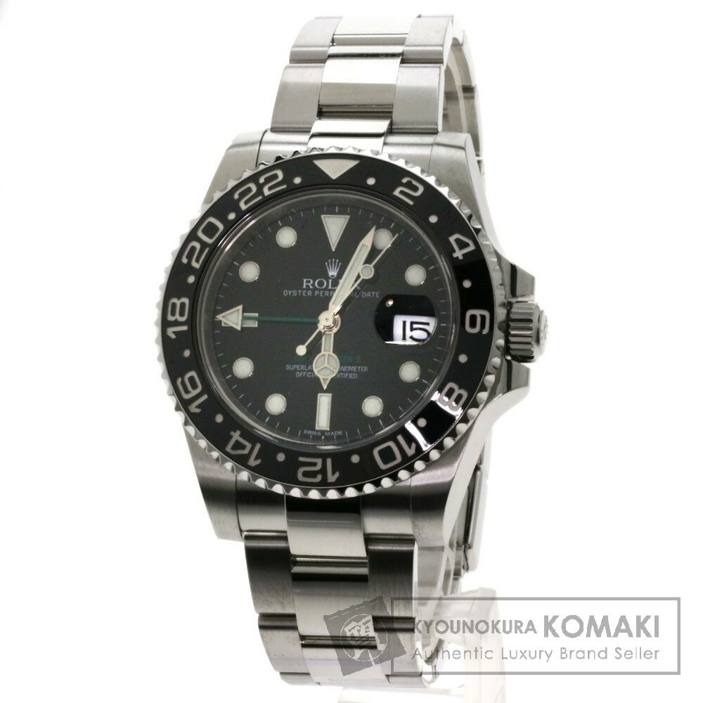 ROLEX 116710LN GMTマスター2 ステンレス メンズ 【ロレックス】