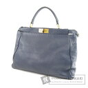 FENDI 2WAY ピーカブー トートバッグ レザー レディース 【中古】【フェンディ】