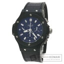 HUBLOT Ref.301.CI.1770.RX ビッグバン エボリューション ブラックマジック 腕時計 OH済 チタン/セラミック/アリゲーターラバー メンズ 【中古】【ウブロ】