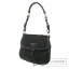 PRADA ロゴプレート ショルダーバッグ ナイロン素材 レディース 【中古】【プラダ】