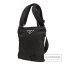 PRADA ロゴプレート ショルダーバッグ ナイロン素材 レディース 【中古】【プラダ】