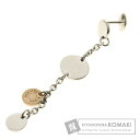 HERMES セリエ/片耳用 ピアス シルバー/K18PG ...