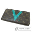 LOUIS VUITTON M60928 Vライン ジッピーウォレット 長財布(小銭入れあり) モノグラムキャンバス レディース 【中古】【ルイ・ヴィトン】