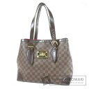 ルイヴィトン N51204 ハムステッドMM トートバッグ ダミエキャンバス レディース 【中古】 【LOUIS VUITTON】