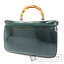 GUCCI 013・122 メイクボックス ショルダーバッグ パテントレザー レディース 【中古】【グッチ】