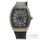 フランクミュラー V45SCDT ヴァンガード 腕時計 チタン/クロコダイル/ラバー メンズ 【中古】【FRANCK MULLER】