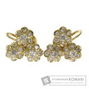 0.73ct ダイヤモンド イヤリング K18イエローゴールド 7.5g レディース 【中古】