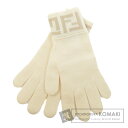 フェンディ ズッカ グローブ ウール レディース 【中古】【FENDI】