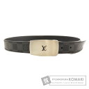 【24時間限定ポイント5倍!9/25(金)23:59迄】ルイヴィトン M9638 サンチュール LV CUT ダミエ グラフィット ベルト ダミエキャンバス レディース 【中古】【LOUIS VUITTON】