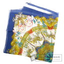 エルメス シースルーストール メリーゴーランド スカーフ シルク レディース 【中古】【HERMES】