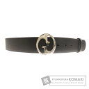 グッチ 449715 ロゴタイプ アウトレット ベルト レザー メンズ 【中古】【GUCCI】