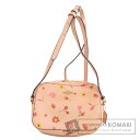 コーチ C8699 フラワーモチーフ ショルダーバッグ レザー レディース 【中古】【COACH】