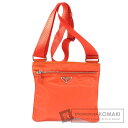 プラダ ロゴ金具 ショルダーバッグ ナイロン素材 レディース 【中古】【PRADA】