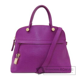 <strong>フルラ</strong> <strong>パイパー</strong> 2WAY ハンドバッグ レザー レディース 【中古】【Furla】