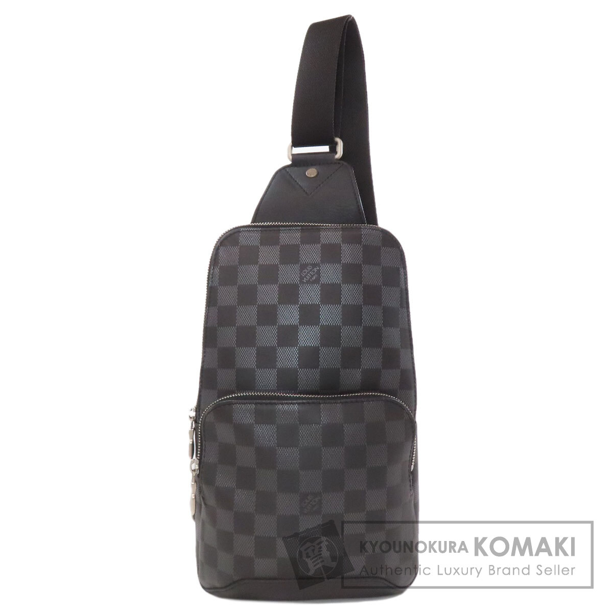 ルイヴィトン N40097 アヴェニュー・スリング ボディバッグ ダミエアンフィニ レディース 【中古】【LOUIS VUITTON】
