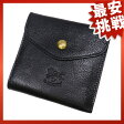 IL BISONTE【イルビゾンテ】Wホックウォレット 二つ折り財布(小銭入れあり) レザー ユニセックス 【中古・未使用品】【cabcaibh】【楽ギフ_包装】【ブランド品買取・通販】