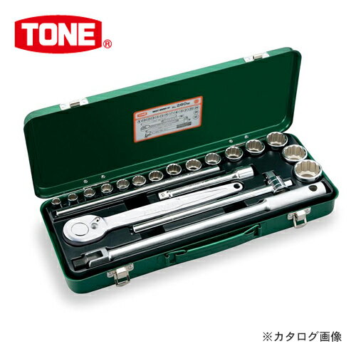 TONE トネ 12.7mm(1/2”) ソケットレンチセット [20点] 260M...:kys:10034544