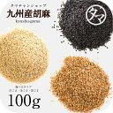 【送料無料】国産ごま100g【金ごま/黒ごま/白ごま】九州の...