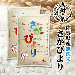 【お買い物マラソン当店ポイント2倍】【令和5年産】送料無料 数量限定一等米 <strong>無洗米</strong> 1等米 【14年連続特A受賞】佐賀県産さがびより10kg（5kg×2袋）