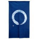 本ろうけつ染め円のれん150cm丈