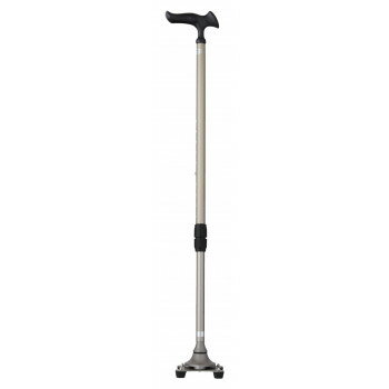 フジホーム かるがも4ポイントステッキ　ステンカラー WB3826