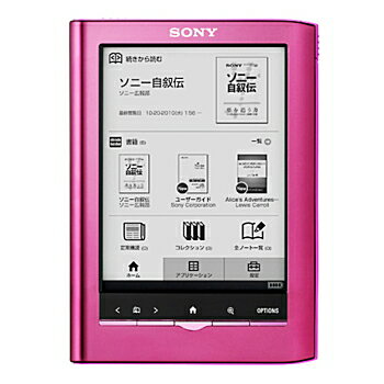 ソニー【Pocket Edition】5型ディスプレイ電子書籍リーダーPRS-350-P（ピンク）★【PRS350】