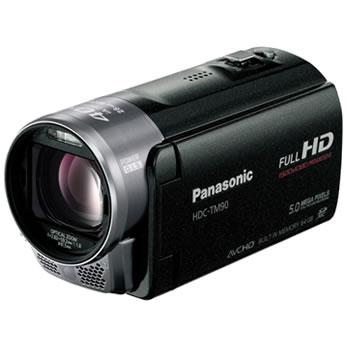 パナソニック【Panasonic】デジタルハイビジョンビデオカメラ HDC-TM90-K（パールブラック）★【HDCTM90】■Nanaはクレジット決済も可能です■