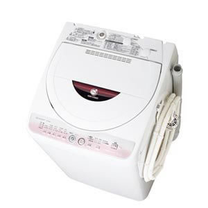 シャープ【SHARP】6kg全自動洗濯機 ES-GE60L-P（ピンク系）★【ESGE60L】
