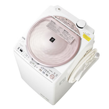 シャープ【SHARP】8kg洗濯乾燥機 ES-TX810-P（ピンク系）★【ESTX810】