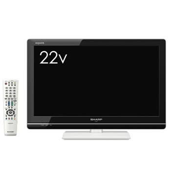 シャープ【LED AQUOS】22V型フルハイビジョン液晶テレビ LC-22K7-W（ホワイト）★【LC22K7】■Nanaはクレジット決済も可能です■