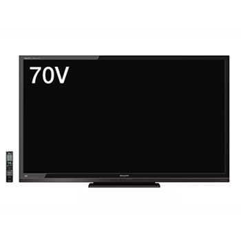 シャープ【AQUOSクアトロン】70V型デジタルフルハイビジョン液晶テレビ LC-70GL7★【LC70GL7】5000円以上のお買い物で送料無料！（一部地域外）