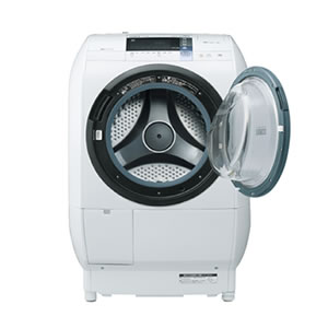 日立【代引き不可　右開き】ドラム式洗濯乾燥機（9kg）　BD-V5700R-W（ピュアホワ…...:l-nana:10073935