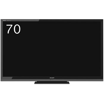 シャープ【AQUOS クアトロン】70V型デジタルフルハイビジョンLED液晶テレビ LC-70Q7★【LC70Q7】