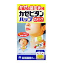 【税込2,980円以上で全国送料無料】1/24(月)am9:59まで小林製薬 カゼピタンハップ のどサイズ 8枚【D】d.s.n(風邪、くしゃみ、鼻づまり、のど) □□□