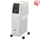 【20日エントリーでポイント最大8倍】オイルヒーター POH-S1208M-W送料無料 ストーブ ヒーター 暖房 遠赤外線 マイコン 温か あったか 家電 ホワイト【D】