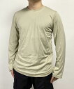 US.GEN3.ポーラテック、サンド、ロングTシャツ(新品)T59KN-