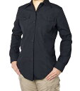アメリカ海軍 U.S.NAVY ブラック レディース ドレスシャツ(新品）A15LN=