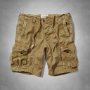 IAoNr[tBb` Ki AoN AbercrombieFitch Y J[SV[c n[tpcFA&F Cargo Shorts - Dark Khaki