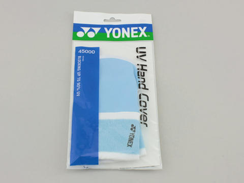 【送料無料】YONEX(ヨネックス)UVハンドカバー　アクアブルー【グローブ】45000-111