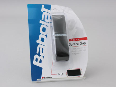 【送料無料】BABOLAT(バボラ)SYNTEC　GRIP（シンテック　グリップ）リプレイスメントグリップブラックBA670017-105