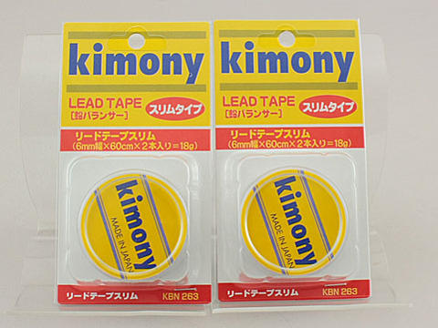 【送料無料】【2個セット】Kimony(キモニー)LEAD　TAPE　SLIM（リードテープ　スリム）KBN263