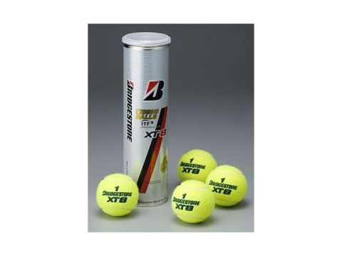 【送料無料】【4個入り15缶を2ケース】BRIDGESTONE(ブリヂストン)XT8（エックスティエイト）テニスボールBB4XT