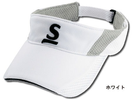 【送料250円】DUNLOP(ダンロップ)SRIXON　バイザーホワイト　SPH-4000-003