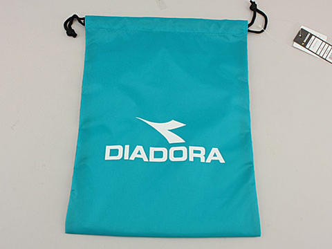 【3個以上で送料無料】DIADORA(ディアドラ)ランドリーバッグ　MターコイズブルーAB0609-62