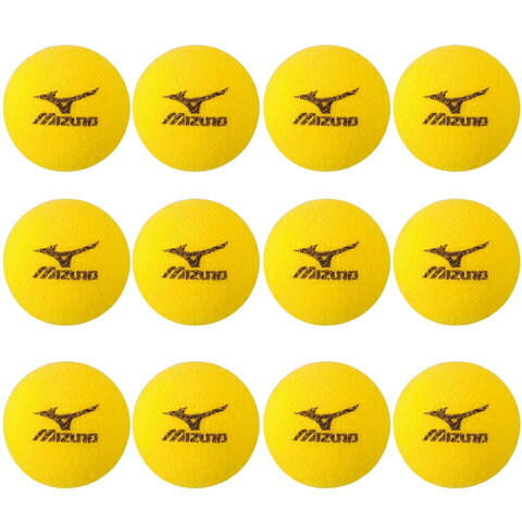 【7000円均一】MIZUNO(ミズノ) ラージスポンジボール12個セット6OH823●●の画像