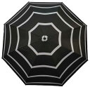 【よりどり5個で送料無料】ユニセックス晴雨兼用 ビッグボーダー65cm ジャンプ傘ブラックNB-630B-BK【18☆】【紳士傘】【晴雨兼用傘】